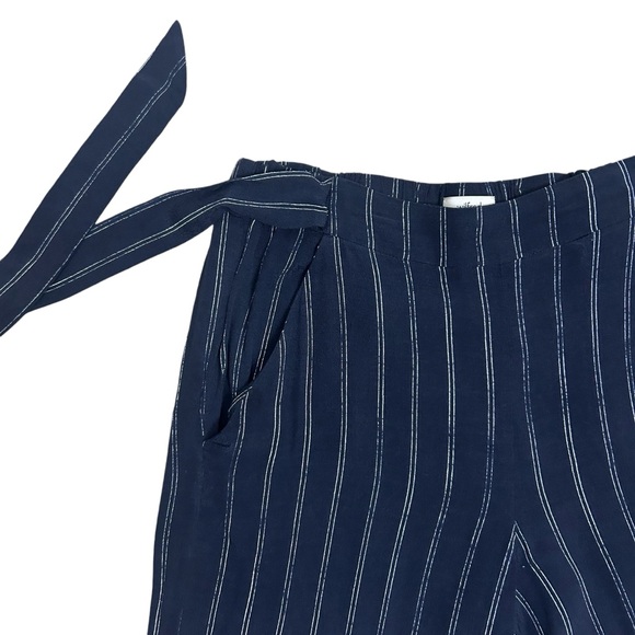 Aritzia Wilfred Faun Wide Leg Pants MED High Waist Pull-On Lagenlook Cottagecore - Picture 10 of 16